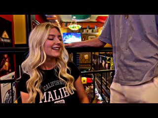 eva elfie exclusive - random guy fucks her in a sports bar and cums on her face - russian porn teen